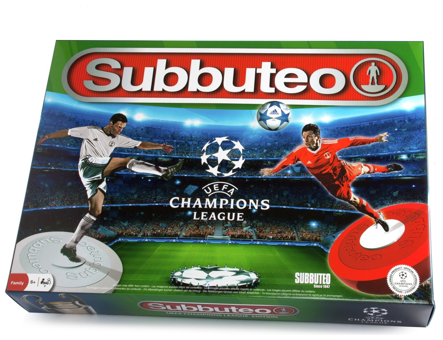 Subbuteo UEFA CHAMPIONS LEAGUE OFFICIAL PITCH New Football Soccer Campo Game